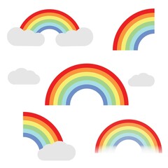 set of rainbow