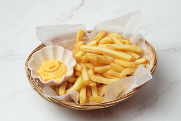 cheesy fries