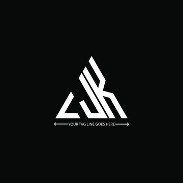 LJK letter logo creative design. LJK unique design
