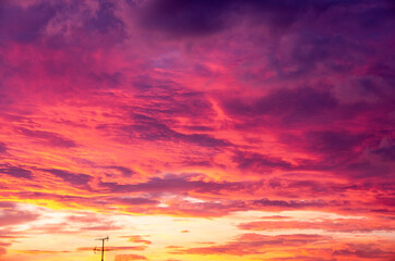 夕焼け雲9