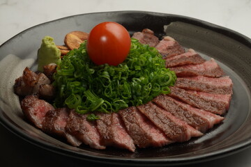 Grilled meat platter
