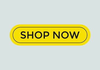 shop now text web buttons, sign icon label, shop now. ecommerce web button shop or buy