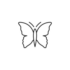 Butterfly icon logo vector design