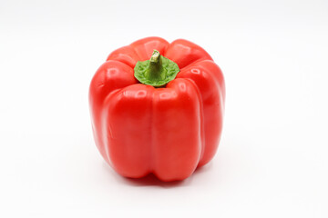 Closeup White Background Veggie/Fruit Image