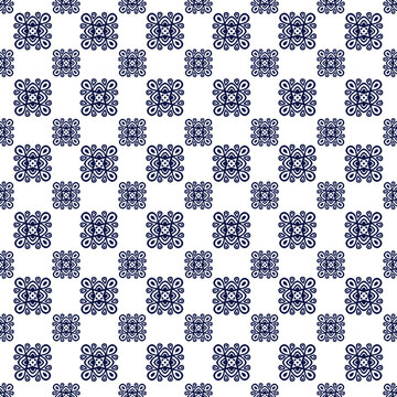 black and white seamless pattern