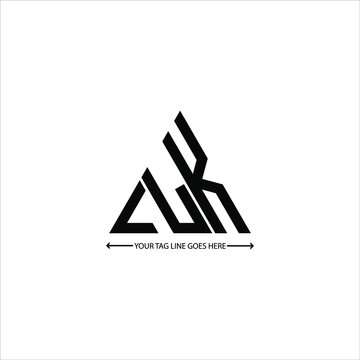 LLK letter logo creative design. LLK unique design