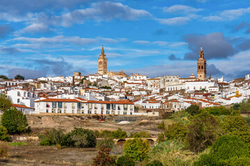 Obraz premium Jerez de los Caballeros, City at Badajoz, Extremadura in Spain