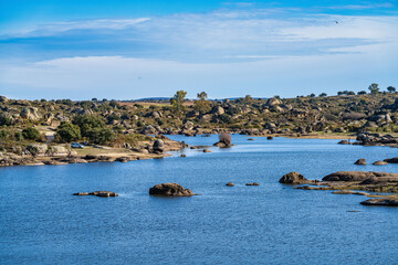 Los Barruecos Natural Monument, Malpartida de Caceres, Extremadura, Spain.