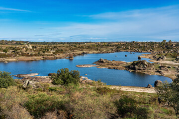 Los Barruecos Natural Monument, Malpartida de Caceres, Extremadura, Spain.