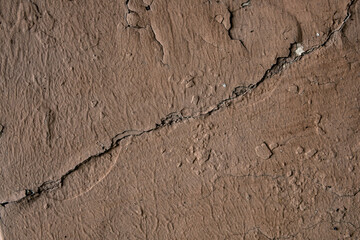 The texture of a stone wall, floors, concrete destruction, metal corrosion and rusty antiquity, the...