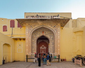 entrance to a mosque country