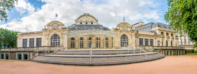 View at the building of Congress Hall and Opera in Vichy ,France