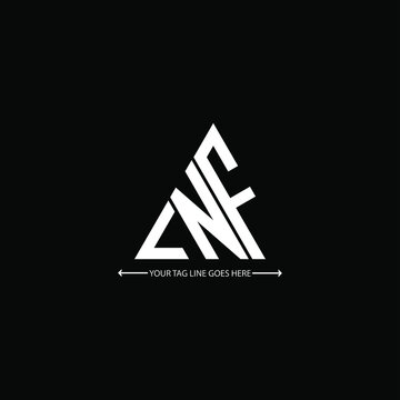 LNF letter logo creative design. LNF unique design
