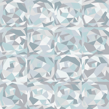 Abstract Geometric Pattern Background, The Crystal Patterns