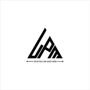 LPM letter logo creative design. LPM unique design
