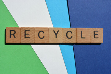 Recycle. word