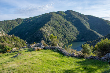 Fototapeta premium discovery of the island of beauty in southern Corsica, France