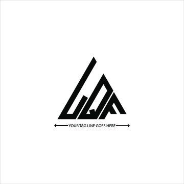 LQF letter logo creative design. LQF unique design