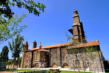 &eacute;glise saint jean baptiste monastier sur gazeille haute loire france
