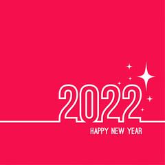 Creative happy new year