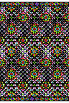 Seamless Pattren, Culture Fabric Pattern - Traditional Indus Valley wardrobe - print ready format.