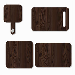 kitchen utensil cutting board set of wood