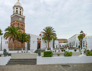 Fototapeta na wymiar Teguise at Lanzarote