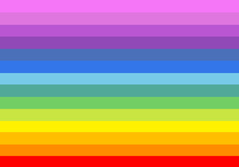 Rainbow color vector line stripes pattern background
