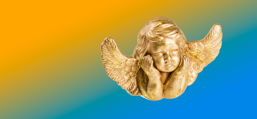 Engelsfiur isoliert - abstrakt