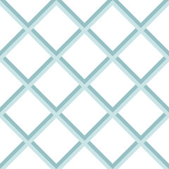 Geometric abstract vector pattern. Geometric modern diagonal light blue and white ornament. Seamless modern background