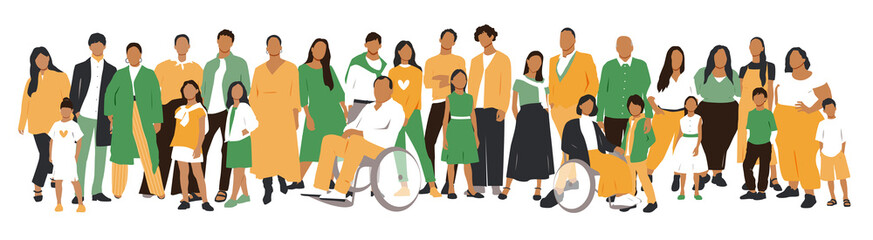 Obraz premium Independence day India celebration banner. Flat vector illustration.