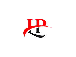 LP Letter Initial Logo Design Template