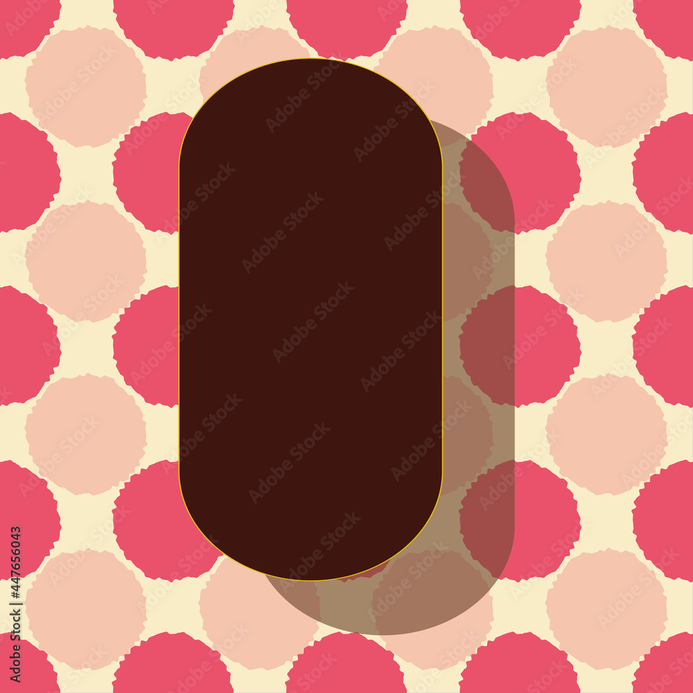 Poster letter l from the alphabet vector seamless repeat pattern print background