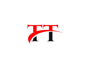 TT Letter Initial Logo Design Template