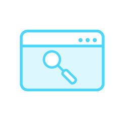 Illustration Vector Graphic of Browser icon