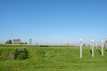 Fototapeta na wymiar UNESCO, Schokland, Noordoostpolder, Flevoland Province, The Netherlands