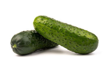 cucumber vegetable isolated on white background