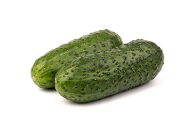cucumber vegetable isolated on white background