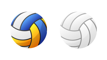 Volleyball icon symbol vector, Modern design , isolated on white background, illustration Vector EPS 10 , can use for  Volleyball Championship Logo