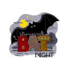 International Bat Night. The letters 