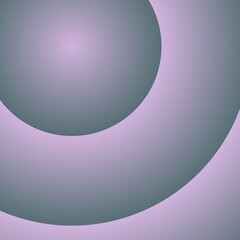 Background of circles with a gradient fill from gray to pink.