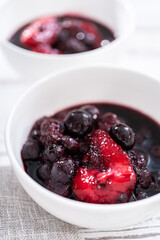 Fruit compote
