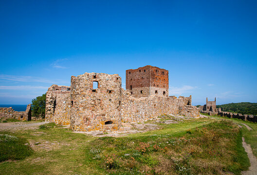 ruins of Hammershus