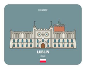 Lublin Castle in Lublin, Poland - obrazy, fototapety, plakaty