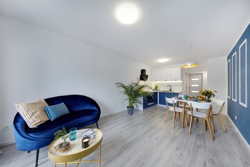 Komfortowy pokój gościnny, mieszkanie