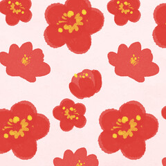 Chinese National Day flower vector pattern