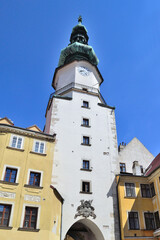 Fototapeta na wymiar Wonderful architecture of Bratislava