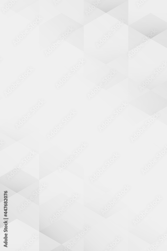 Poster white and gray geometric pattern background vector