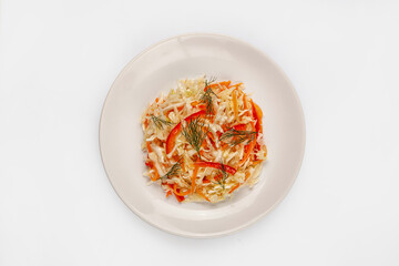Cabbage Salad With Carrots