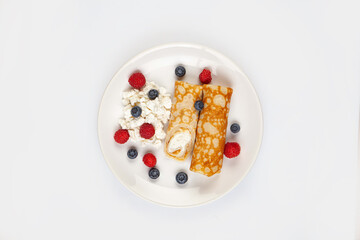 Pancakes And Berries